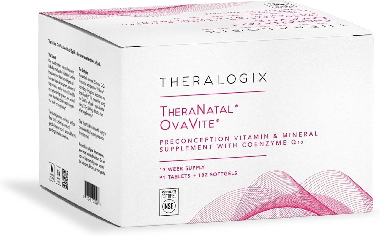 TheraNatal OvaVite Preconception Supplement product package